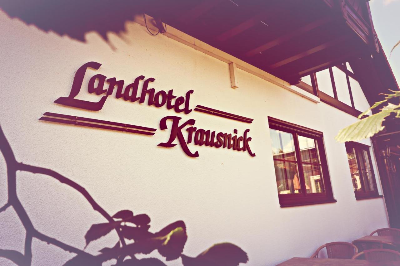 Landhotel Краусник Экстерьер фото